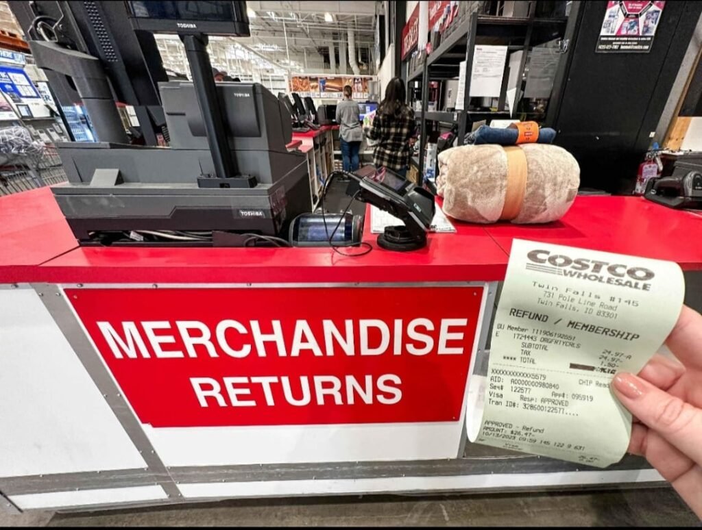 Costco return without receipt