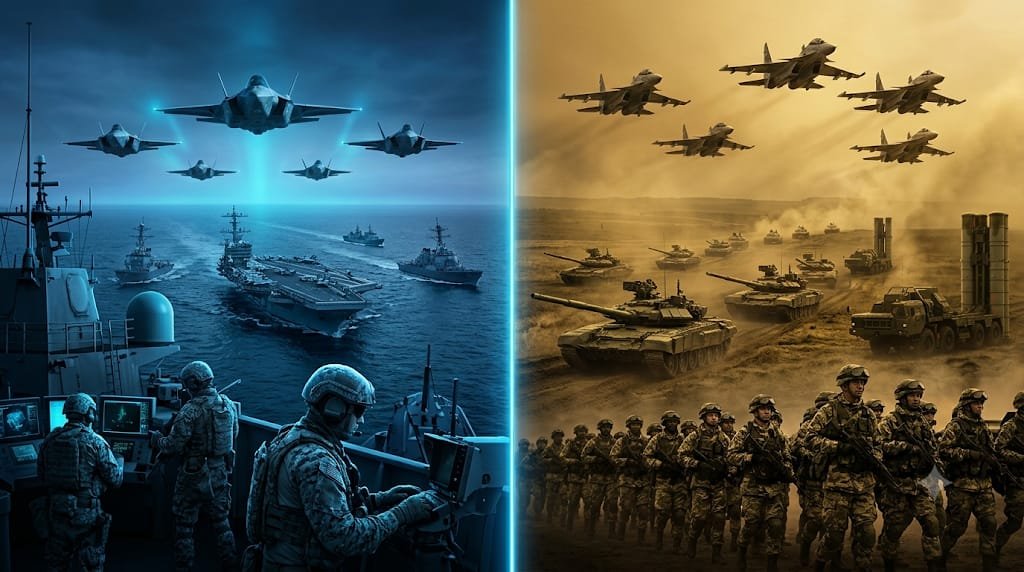 nato vs brics military