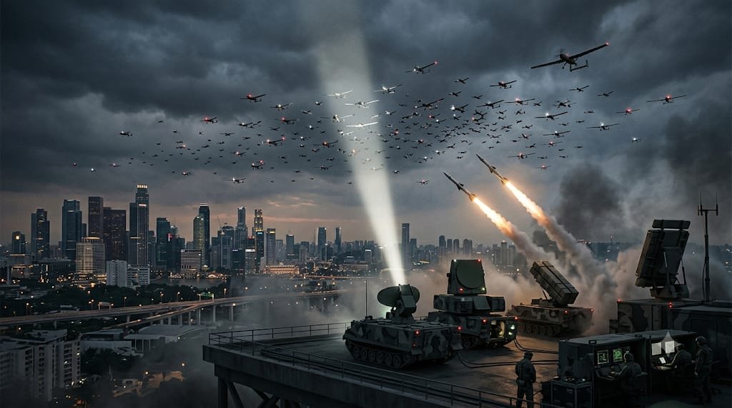 Low-Cost Drone Swarms